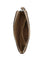 Coach Corner Zip Wristlet In Signature Canvas With Stripe - Sand Taupe