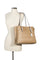 Coach Mollie Tote In Signature Canvas - Light Brown/White
