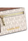 Michael Kors Jet Set Travel Signature ID Lanyard - Vanilla