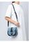 Coach Georgie Saddle Bag In Signature Canvas - Indigo Blue
