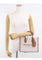 Michael Kors Mirella Small Logo Crossbody - Vanilla/Brown