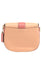 Coach [CLEARANCE] Coach Georgie Saddle Bag In Colorblock - Faded Blush
