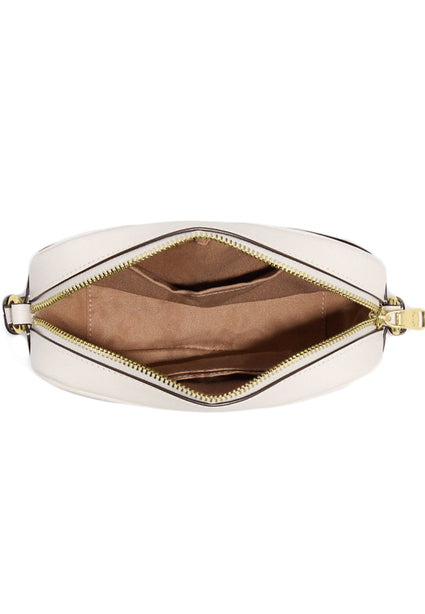 Coach Mini Jamie Camera Bag In Signature Canvas With Nostalgic Ditsy Print - Light Brown