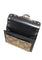 Coach Georgie Small Wallet In Colorblock Signature Canvas With Rivets - Brown/Terracotta