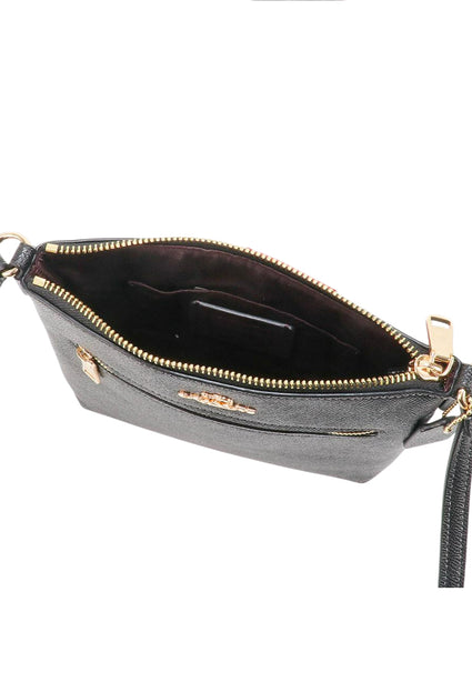 Coach Mini Rowan File Bag - Black