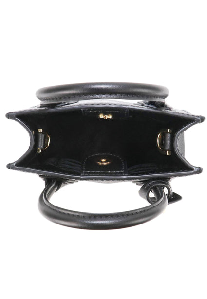 Michael Kors Mercer Extra-Small Pebbled Leather Crossbody Bag - Black