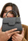 Coach Eliza Mini Top Handle Bag - Charcoal Black