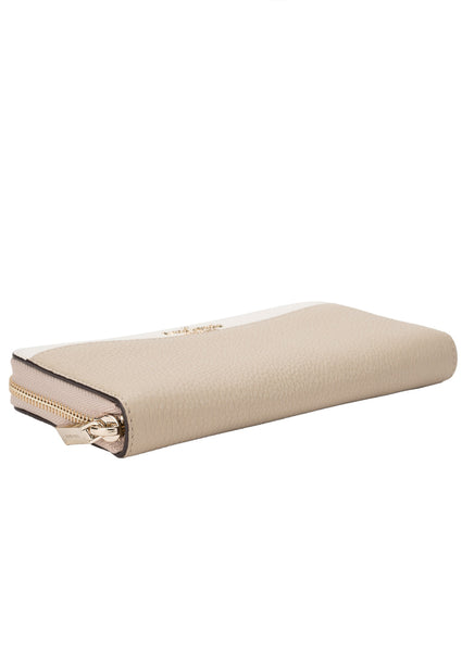 Kate Spade Leila Large Continental Wallet - Light Sand