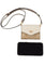 Coach Mini Envelope Wallet With Strap In Signature Canvas - Light Brown