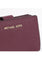 Michael Kors Jet Set Travel Medium Bifold Zip Coin Wallet - Oxblood