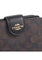 Coach Medium Corner Zip Wallet In Signature Canvas - Walnut/Black