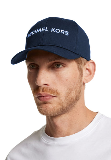 Michael Kors Embroidered Baseball Hat - Navy