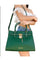 Michael Kors Hamilton Medium Satchel - Green
