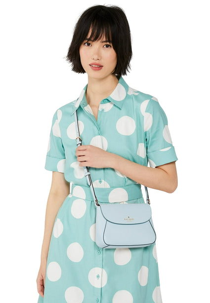 Kate Spade Monica Small Flap Crossbody - Crisp Sky