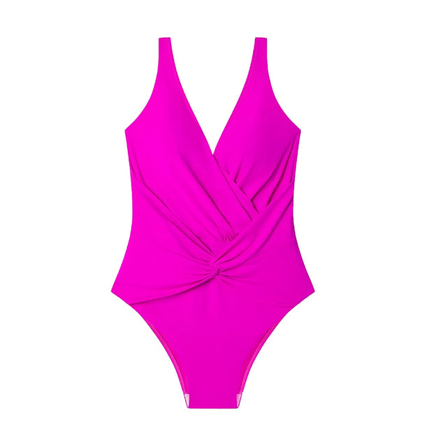 Shape-Control Swimsuit Without Underwire