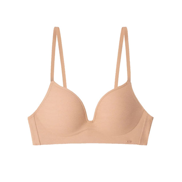 Wireless Push Up Bra Without Underwire Cup B