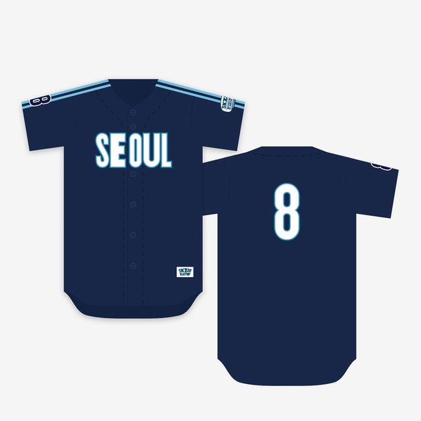 Stray Kids Baseball Jersey Seoul Version- SKZOO Everywhere All Around The World(International Shipping)