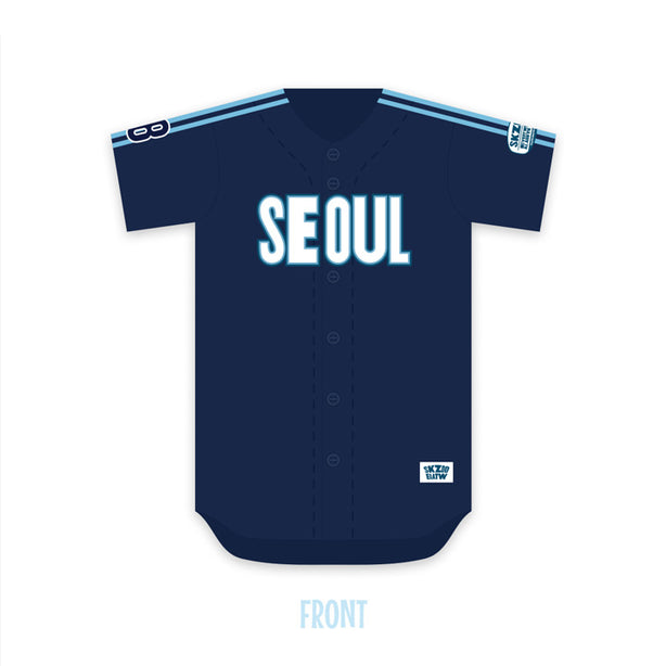 Stray Kids Baseball Jersey Seoul Version- SKZOO Everywhere All Around The World(International Shipping)