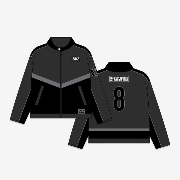 Stray Kids Racing Jacket Seoul Version - SKZOO Everywhere All Around The World(International Shipping)