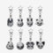 Evil SKZOO Acrylic Keyring Set - SKZOO Everywhere All Around The World(International Shipping)