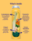 The Powder Shampoo Energising Body Foam Wash For All Skin Types Lemongrass & Turmeric 100g