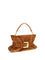 Balmain Medium Anthem Bag in suede calfskin - 8df Caramel