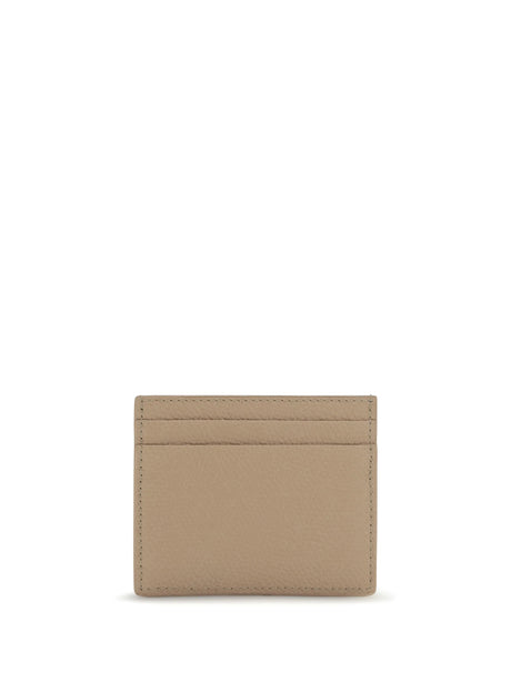 Valentino Garavani VLogo Signature Card Holder - Rose Sand