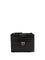 Pinko Wallet with logo - Black-Antique Gold