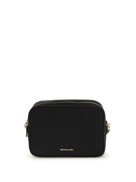 Michael Kors Medium Bryant Nylon Shoulder Bag - Black