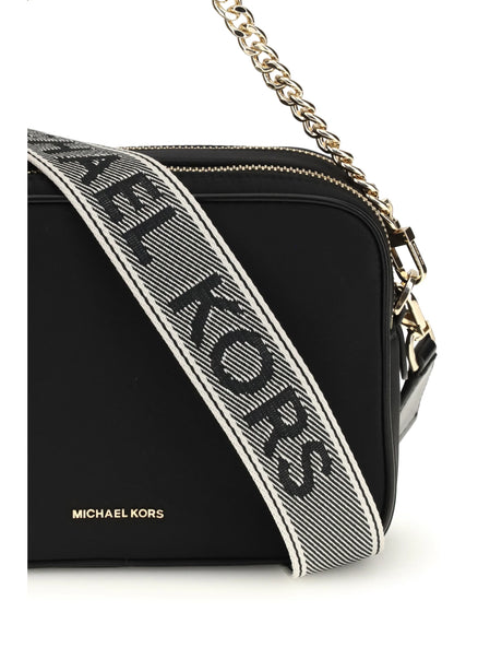 Michael Kors Medium Bryant Nylon Shoulder Bag - Black