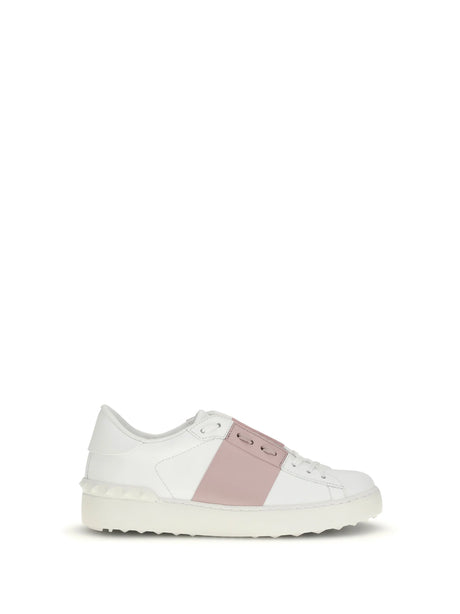 Valentino Garavani Open Sneakers - White/Water Rose/White