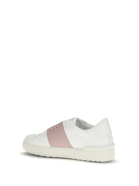 Valentino Garavani Open Sneakers - White/Water Rose/White