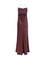 Pinko Farro satin Dress - Burgundy - Degustaz. Vino