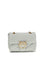 Pinko Love Mini Puff Shoulder Bag - Grey Pearl-Antique Gold