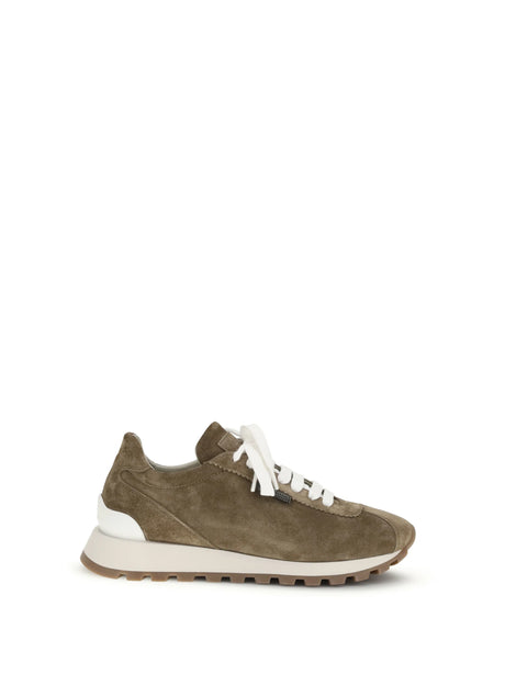 Brunello Cucinelli Sneakers with iconic embellishments - Summer Peat