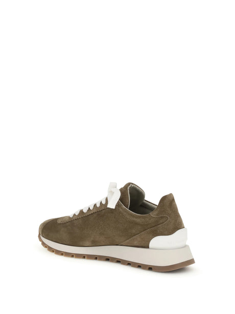 Brunello Cucinelli Sneakers with iconic embellishments - Summer Peat