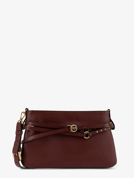 Pinko Leather Belt Bag shoulder bag - Burgundywine