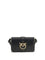 Pinko Mini Love Shoulder Bag - Black Antique