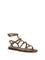 Valentino Garavani Rockstud leather Sandals - Almond Beige