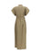 Brunello Cucinelli Pocket belted midi Dress - Earth Brown