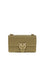 Pinko Love One Classic Shoulder Bag - Green Canguro