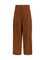Pinko Rosalín cotton Pants - Brown Terra X Piante
