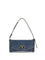 Valentino Garavani DeVain small Shoulder Bag in denim - Denim/Tabac Brown