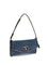 Valentino Garavani DeVain small Shoulder Bag in denim - Denim/Tabac Brown