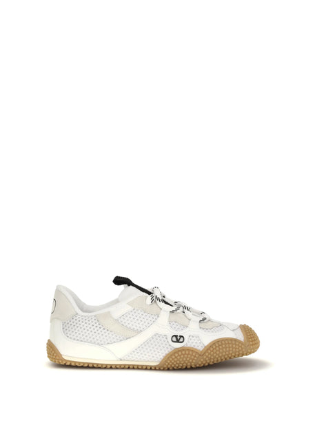Valentino Garavani Amphibia Sneakers - White/Bia-Trasp/Bia/Bia/Black/Mi