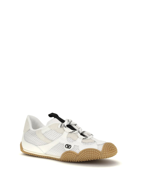 Valentino Garavani Amphibia Sneakers - White/Bia-Trasp/Bia/Bia/Black/Mi
