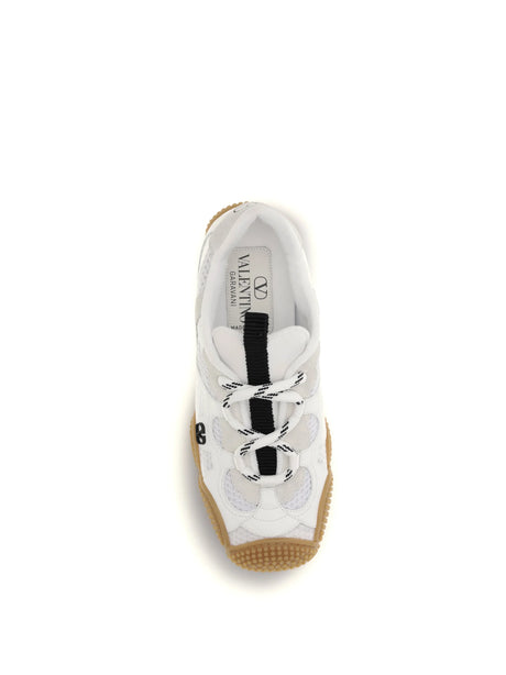 Valentino Garavani Amphibia Sneakers - White/Bia-Trasp/Bia/Bia/Black/Mi