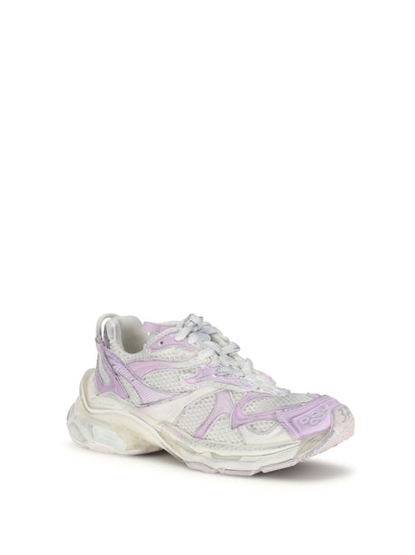 Balenciaga Runner 2 Sneakers - Grey / Pink