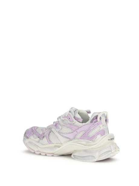 Balenciaga Runner 2 Sneakers - Grey / Pink