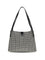 Balmain Jacquard and leather Tote Bag - Ivoire/Noir